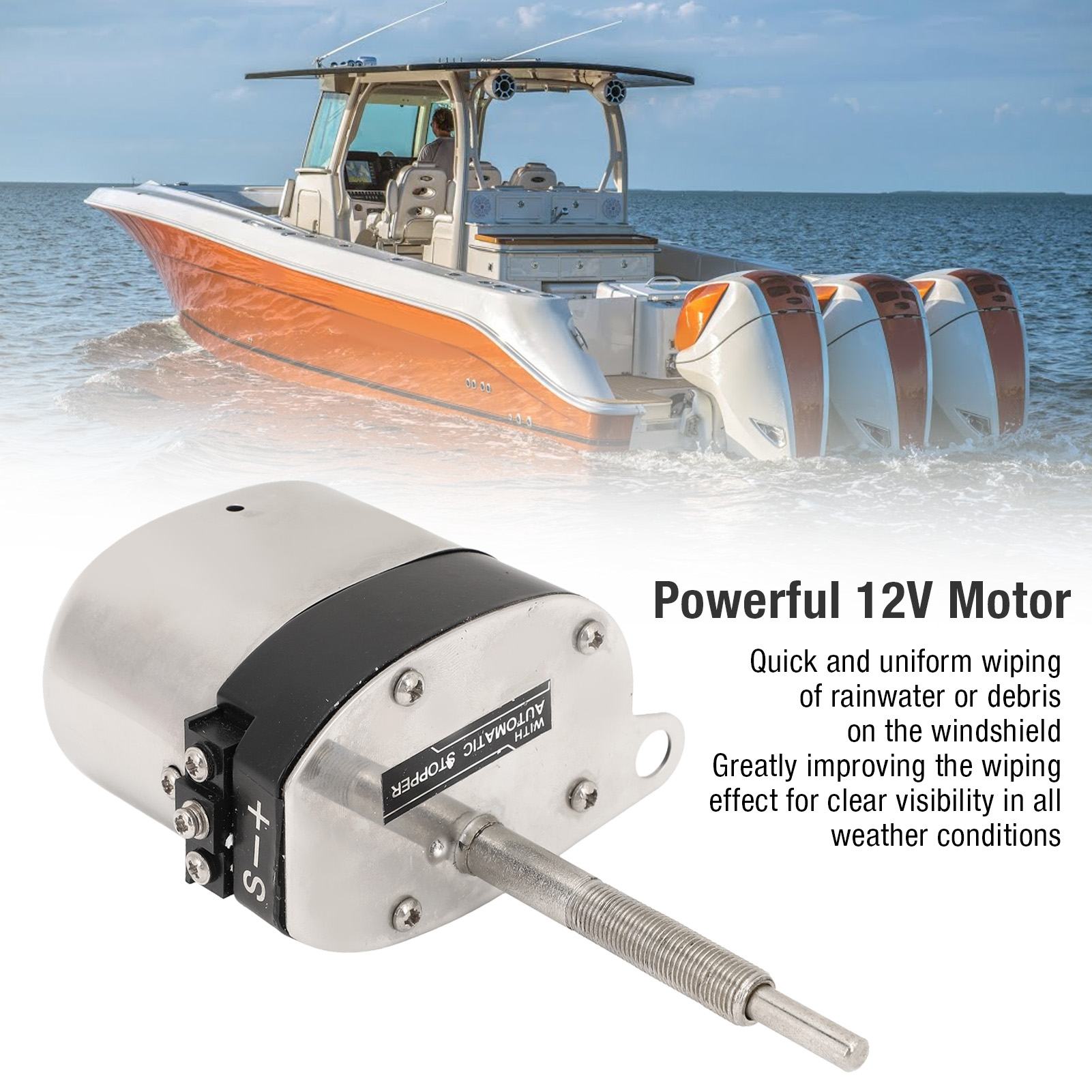 Electric Motor Windshield Wipe – Fishing Boat Trolling Motor Bewertung und Preis