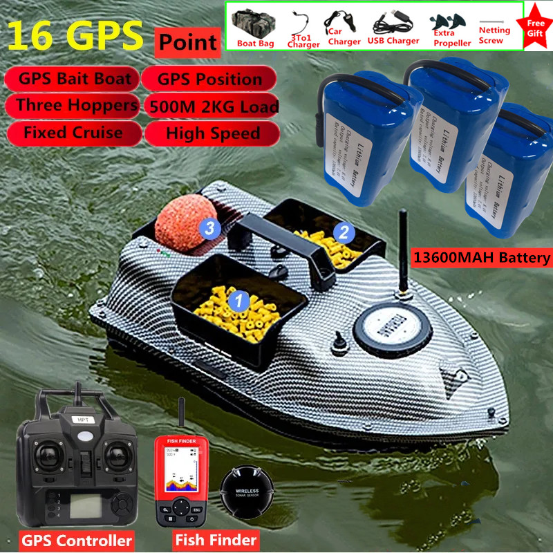 16PCS Point GPS Nesting Bait B – Fishing Boat Gps Bewertung und Preis