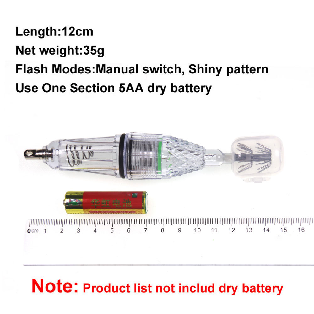 1pc 12cm 17cm 5AA Battery LED  – Fishing Boat Navigation Light Bewertung und Preis