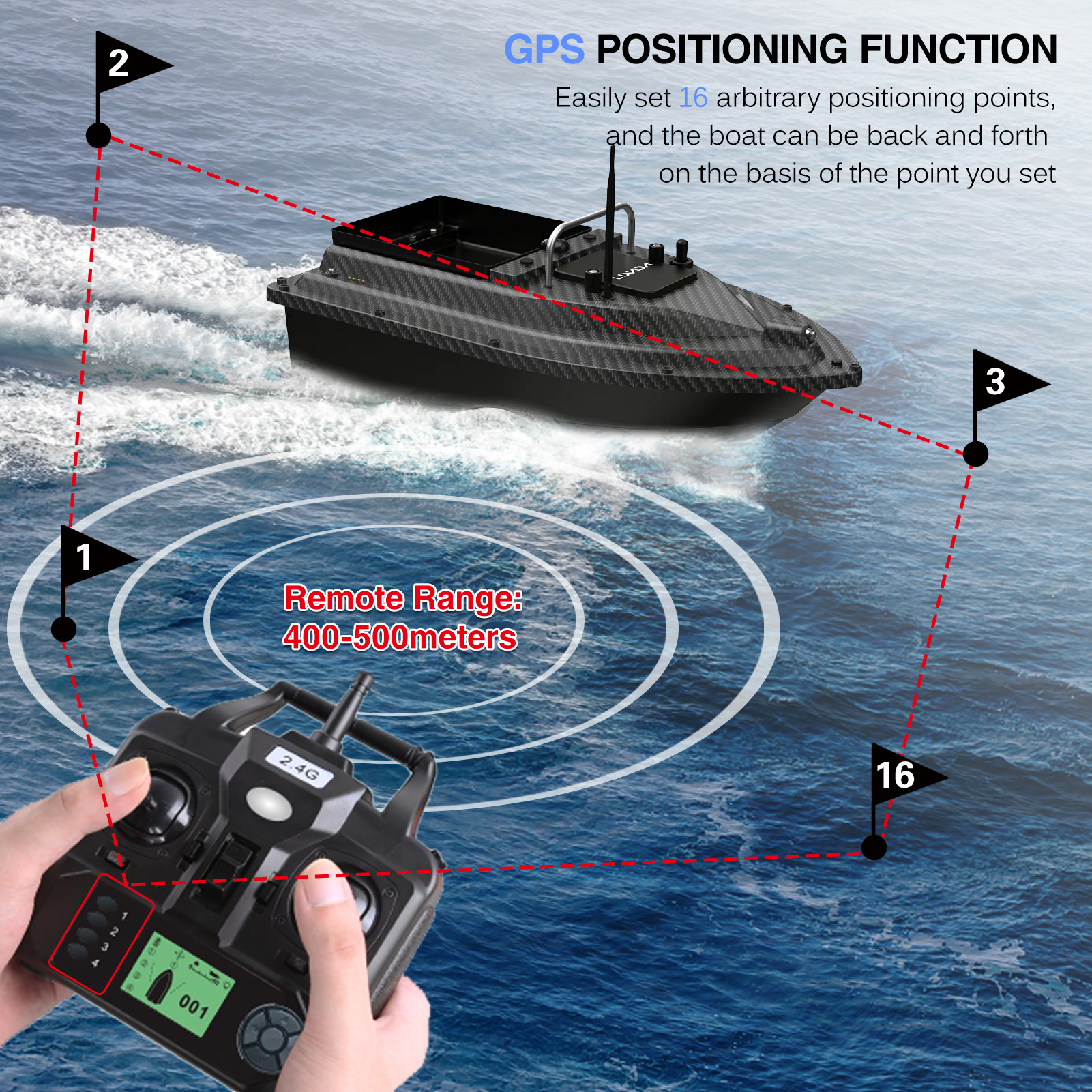 Fishing Bait Boat GPS Fishing  – Fishing Boat Gps Bewertung und Preis