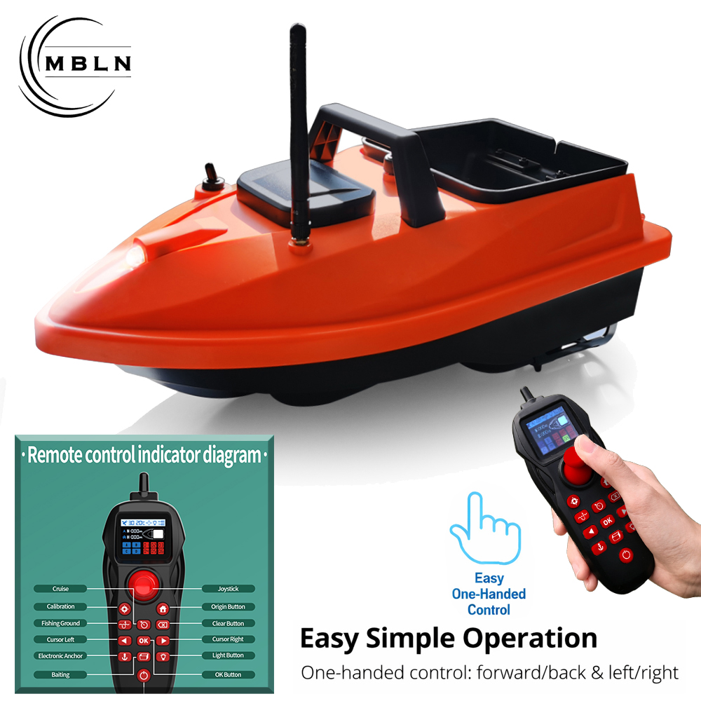 MBLN Mini GPS Bait Boat – 24 W – Fishing Boat Gps Bewertung und Preis