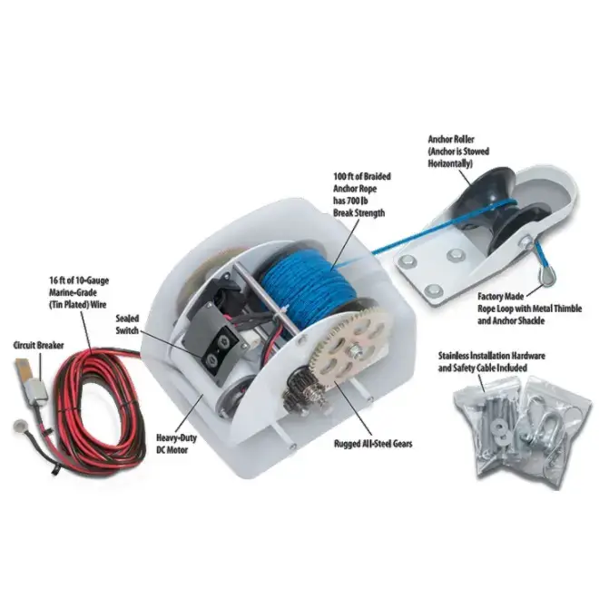 Factory Direct Sailboat Yacht  – Fishing Boat Anchor Winch Bewertung und Preis