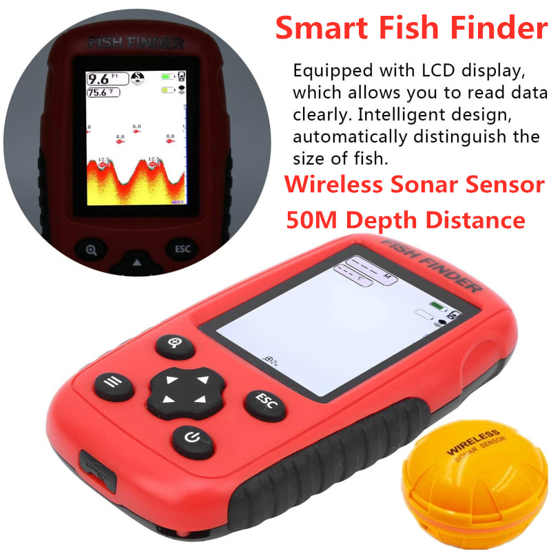 Fish finder wireless Wireless  – Fishing Boat Depth Finder Bewertung und Preis