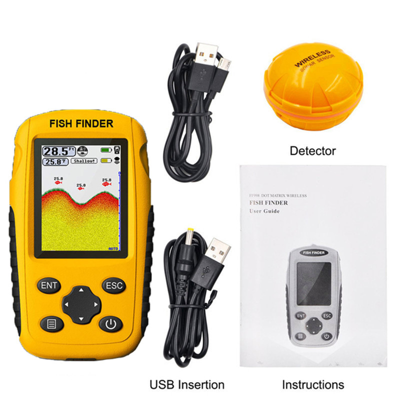 Fish finder wireless Wireless  – Fishing Boat Depth Finder Bewertung und Preis