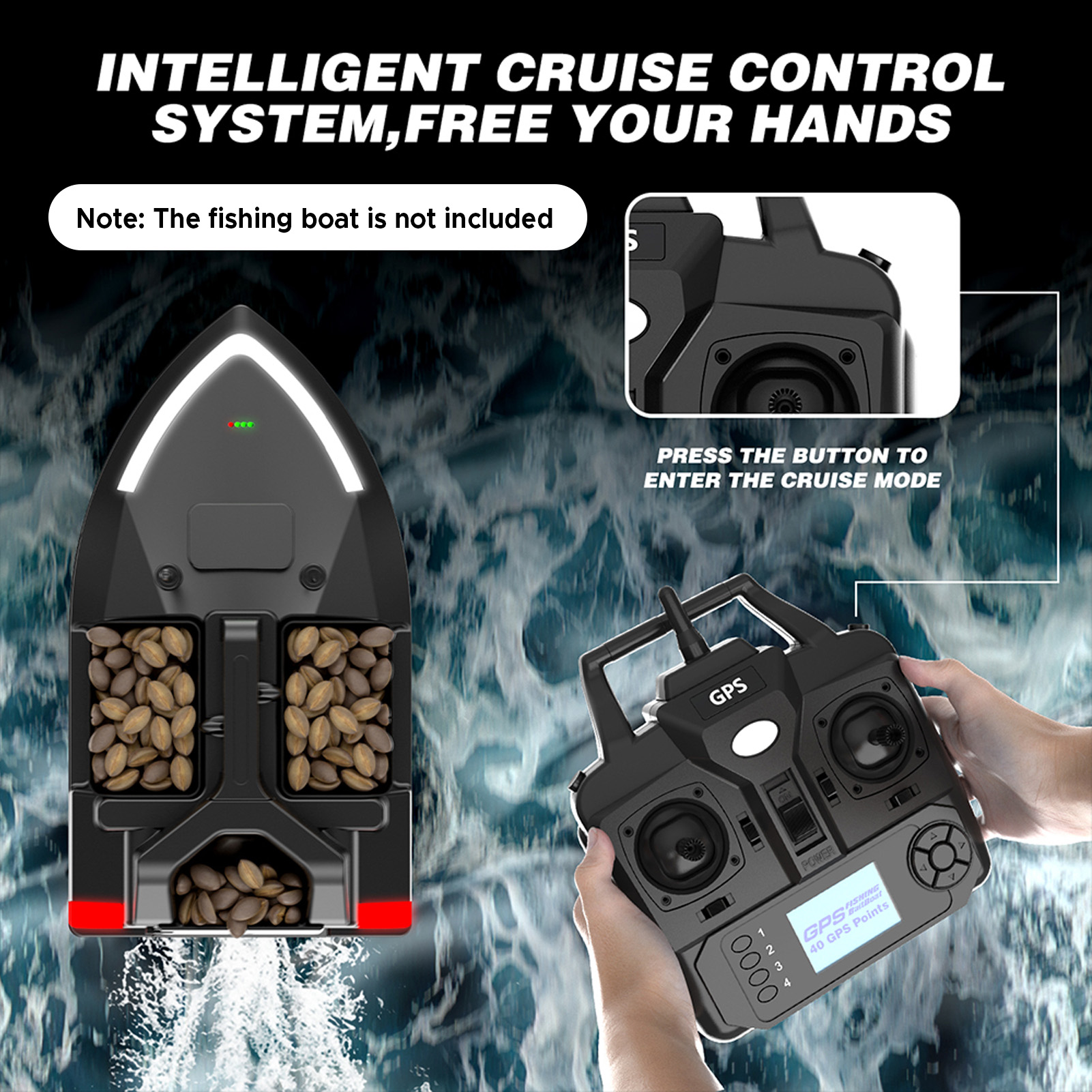 Remote Control for V020 GPS Fi – Fishing Boat Gps Bewertung und Preis