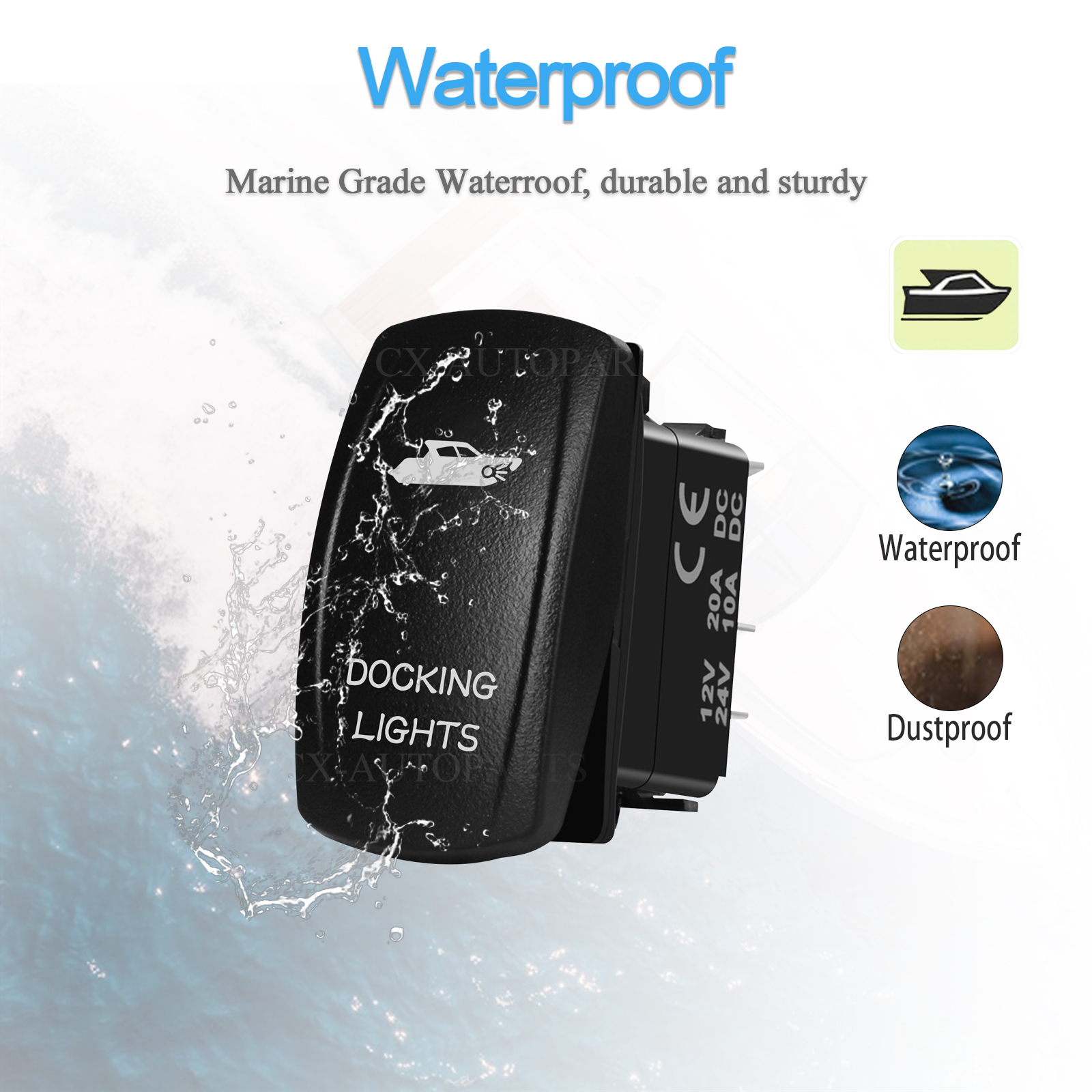 Marine Grade IP66 Rocker Switc – Fishing Boat Anchor Bewertung und Preis