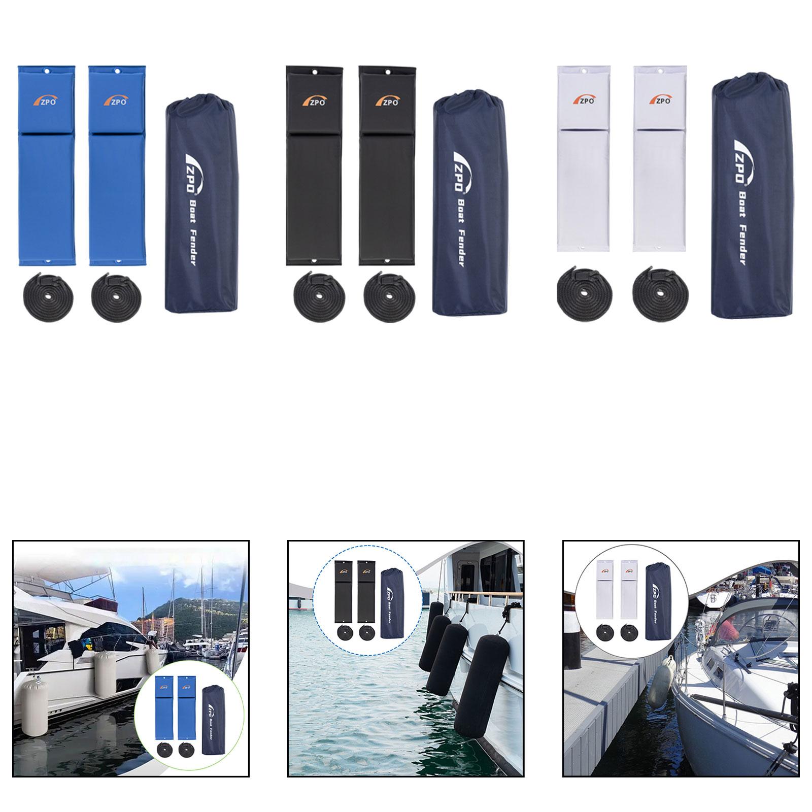 2Pcs Flat Boat Fender with Rop – Fishing Boat Paddle Bewertung und Preis