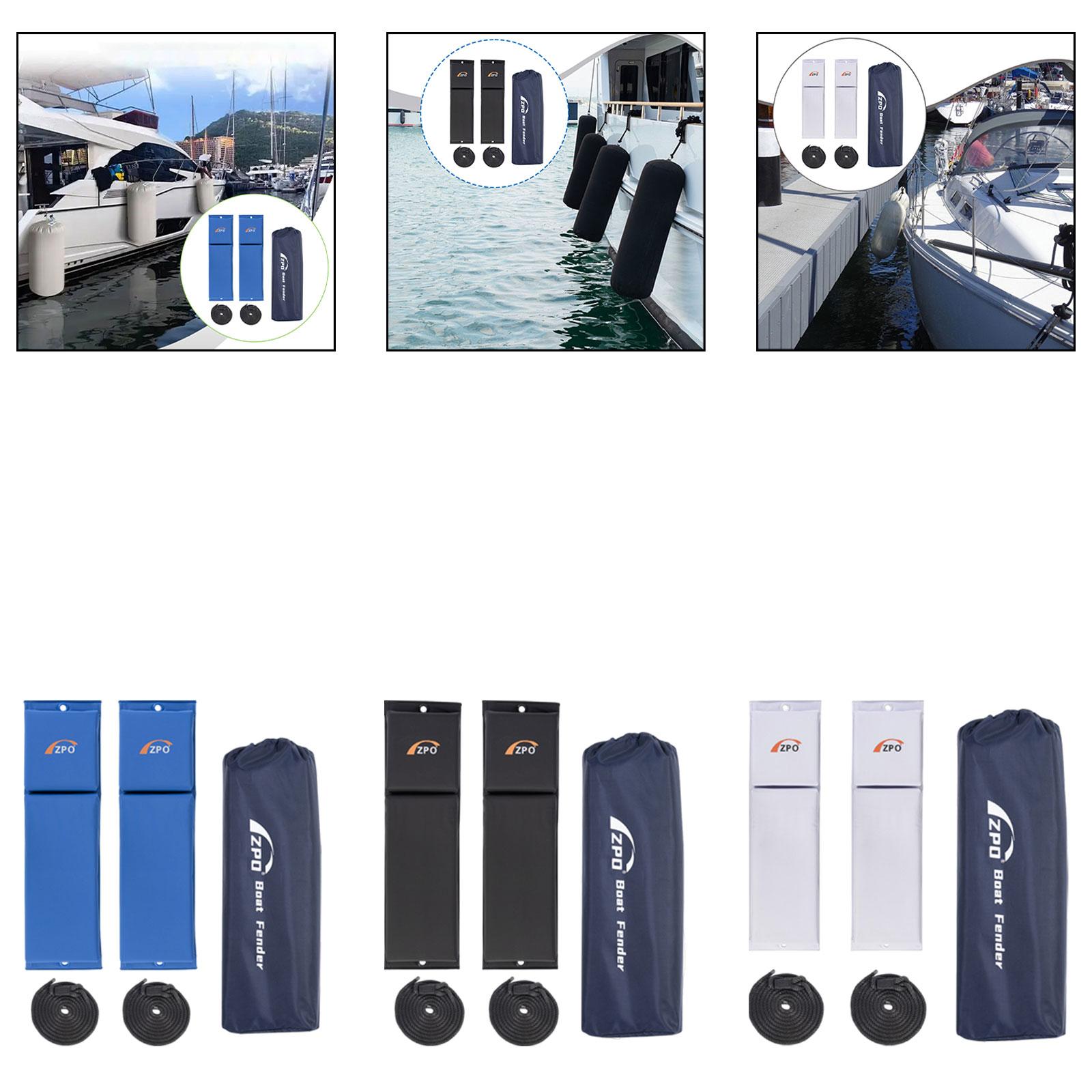 2Pcs Flat Boat Fender with Rop – Fishing Boat Paddle Bewertung und Preis