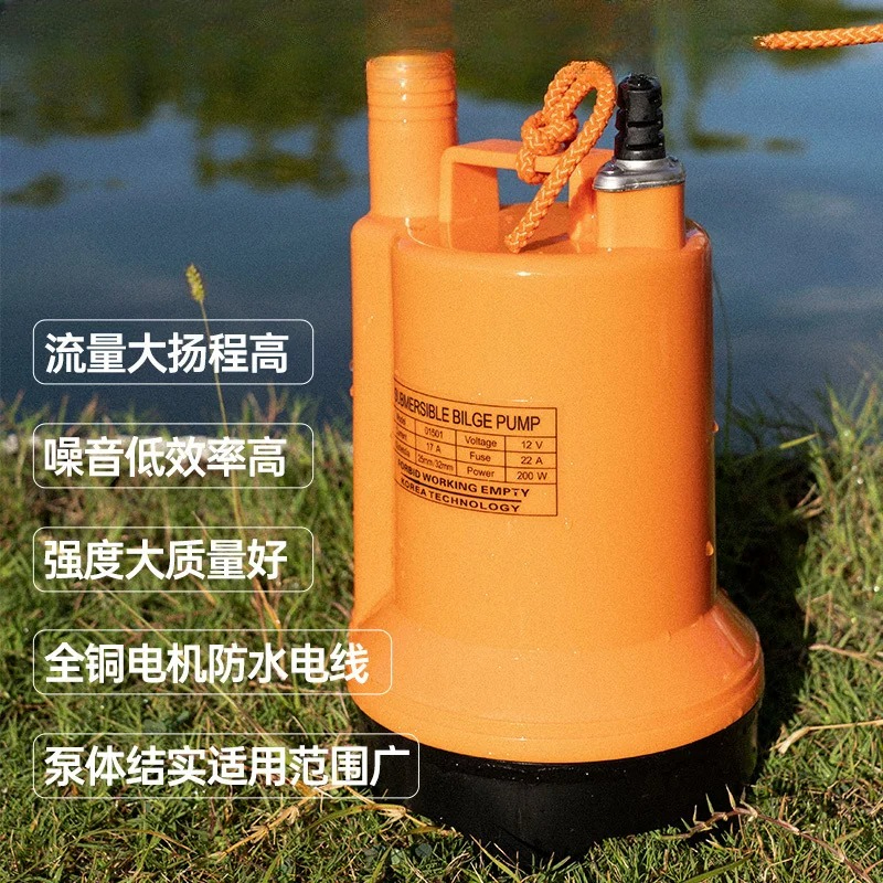 Marine bilge pump 12V24v DC su – Fishing Boat Bilge Pump Bewertung und Preis