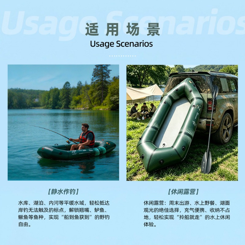 BLFst Fly Fishing Boat TPU Bac – Fishing Boat Inflatable Bewertung und Preis