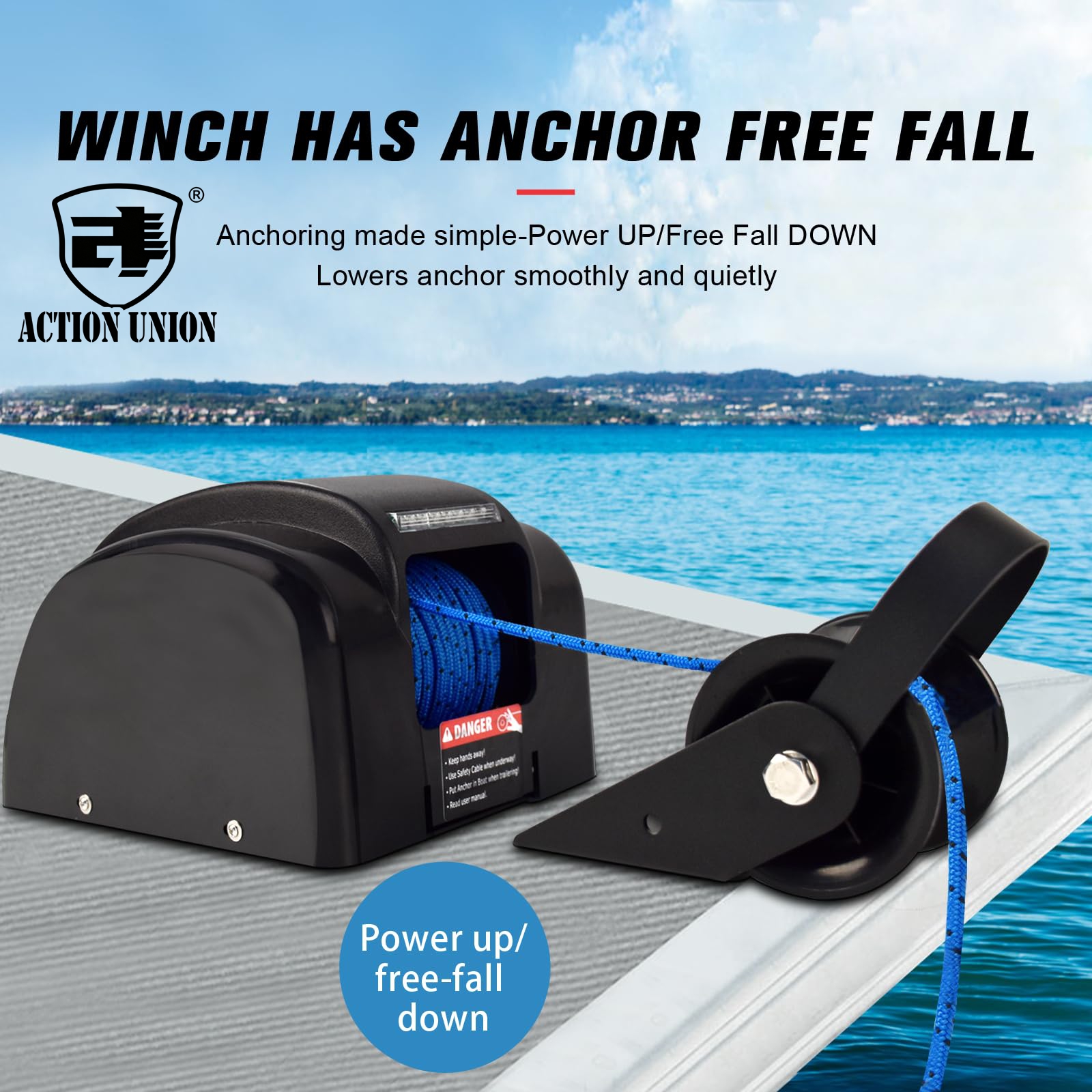 Electric anchor winch 12V, sui – Fishing Boat Steering Wheel Bewertung und Preis