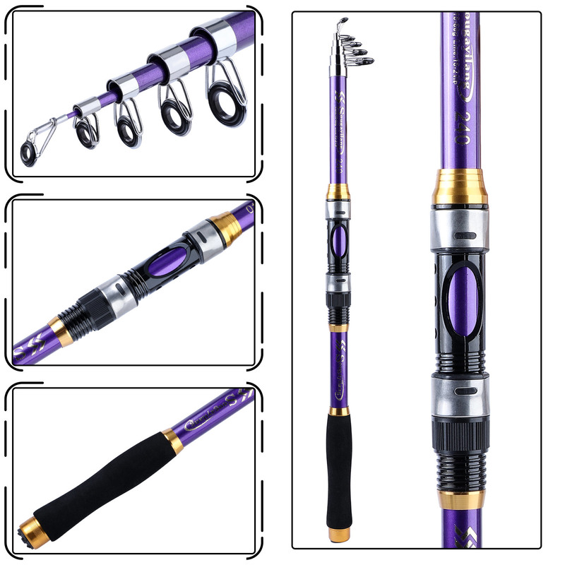 Sougayilang 4 Colors Telescopi – Fishing Boat Fiberglass Bewertung und Preis