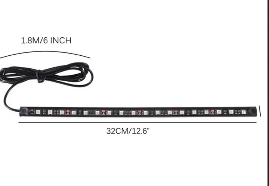 2Pcs 30cm 12V LED Strip Light  – Fishing Boat Trailer Bewertung und Preis