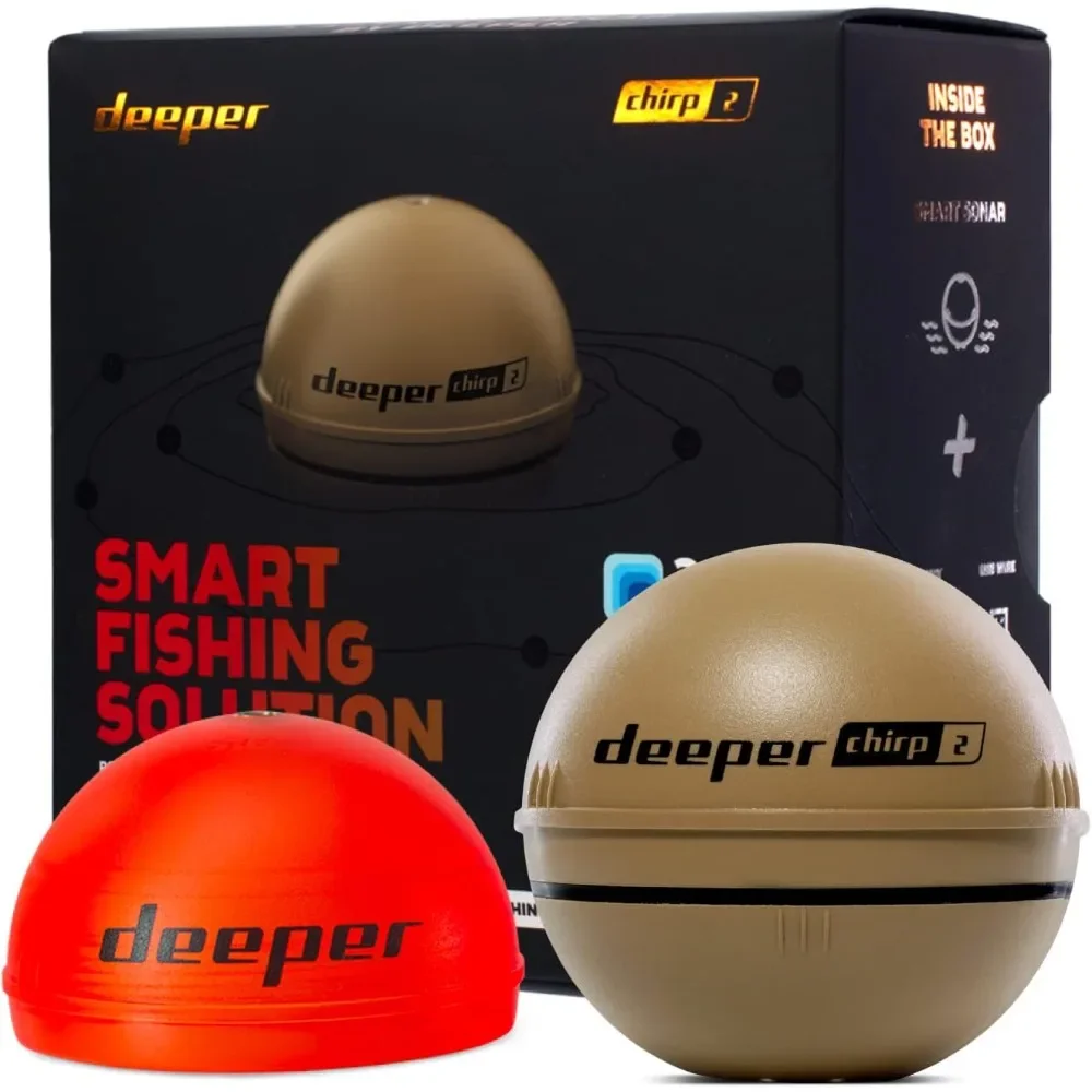 A  Chirp 2 Sonar Fish Finder - – Fishing Boat Depth Finder Bewertung und Preis