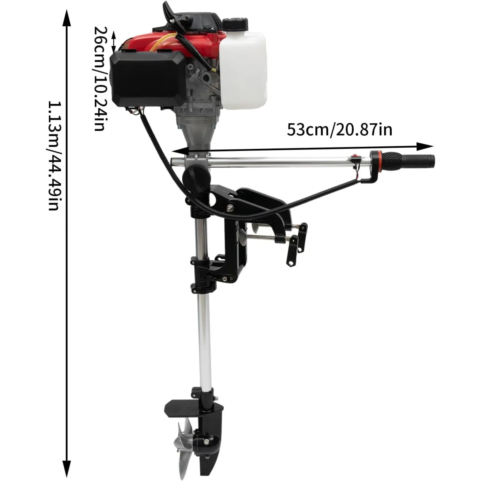 4-Stroke 4HP Boat Outboard Mot – Fishing Boat Outboard Motor Bewertung und Preis