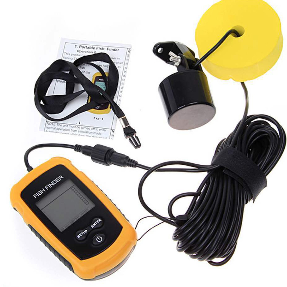 Alarm 100M Portable Sonar Fish – Fishing Boat Depth Finder Bewertung und Preis