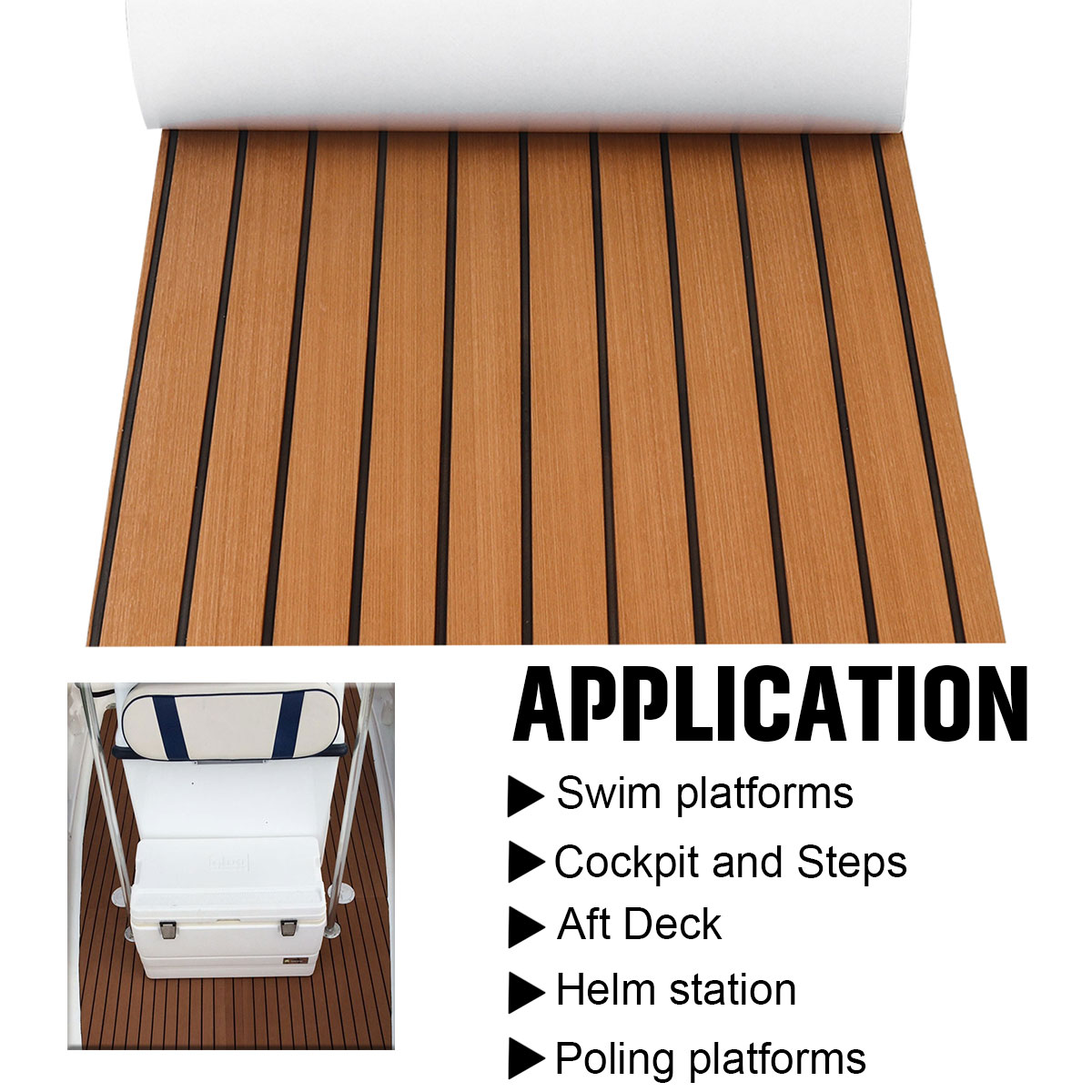 2400X600x6mm Self-Adhesive EVA – Fishing Boat Paddle Bewertung und Preis