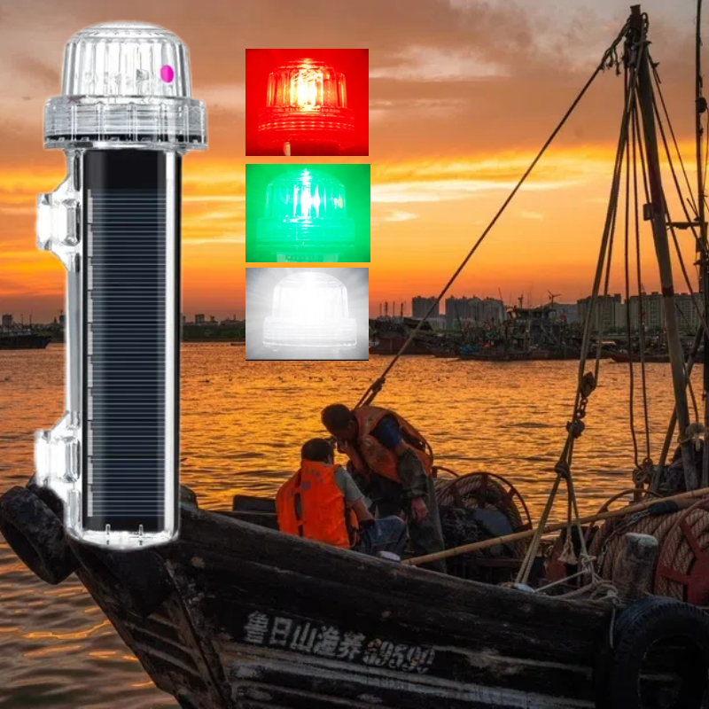[No flash] Solar boat signal l – Fishing Boat Navigation Light Bewertung und Preis