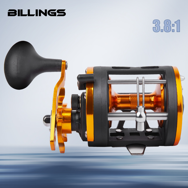 BILLINGS Trolling Drum Reel 33 – Fishing Boat Steering Wheel Bewertung und Preis