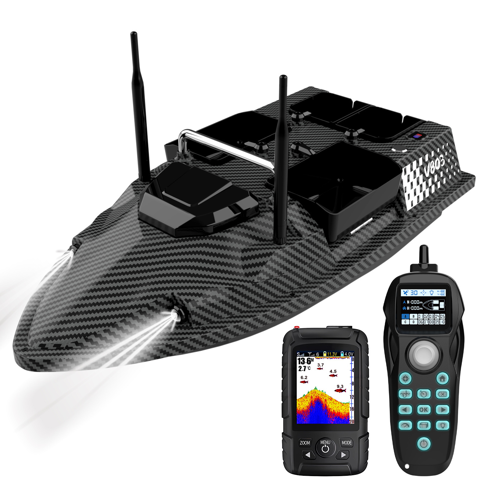 V803Pro GPS Enabled Remote Con – Fishing Boat Gps Bewertung und Preis