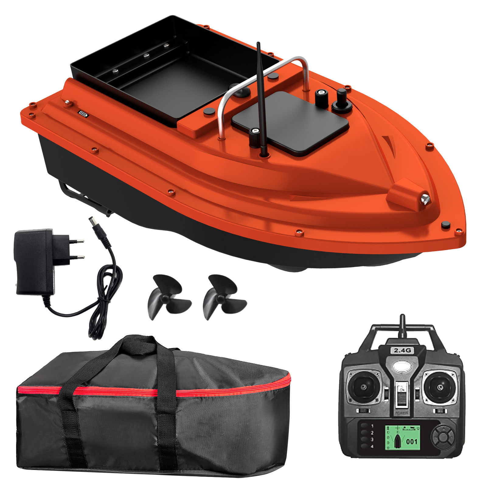 D16E GPS Fishing Bait Boat wit – Fishing Boat Gps Bewertung und Preis