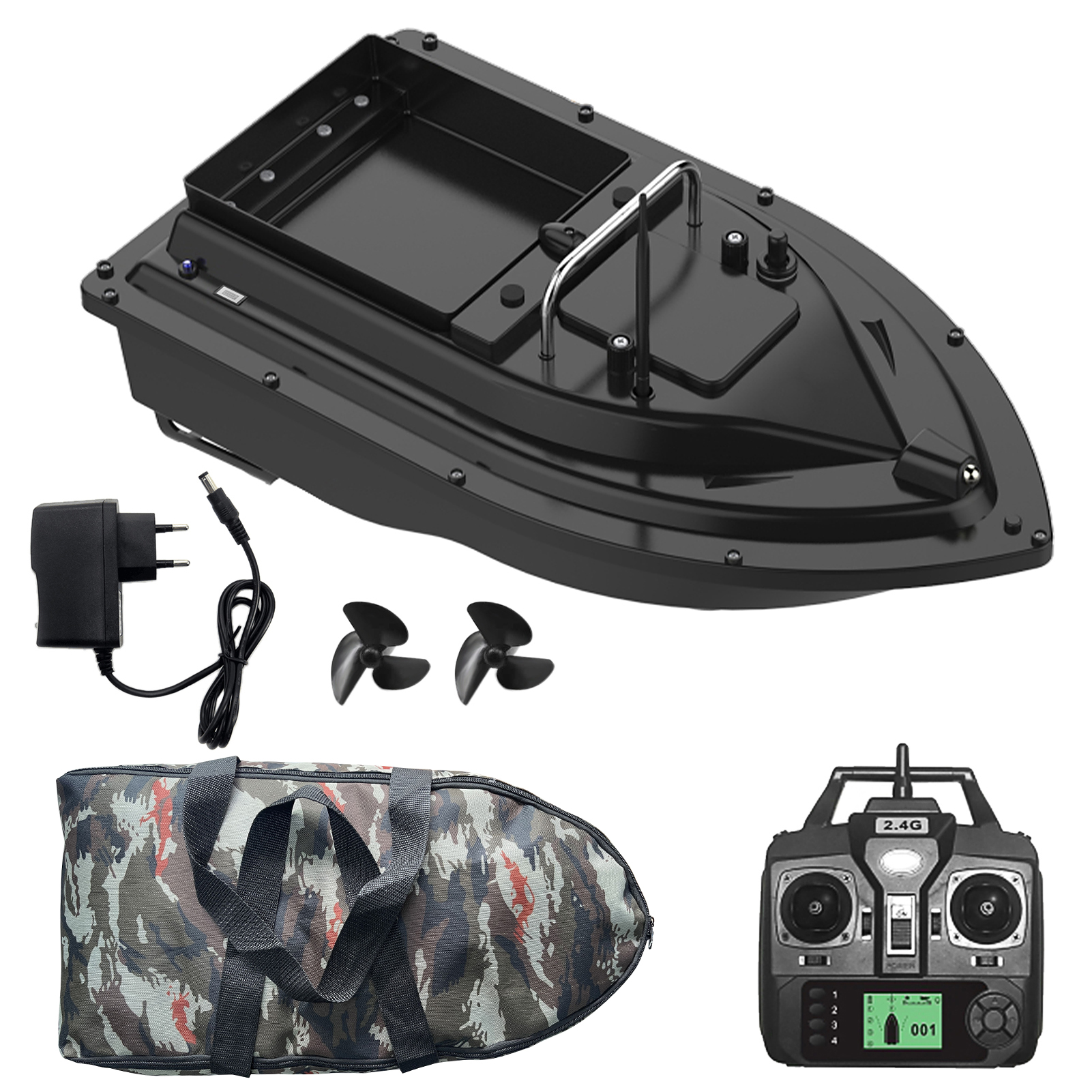 D16E GPS Fishing Bait Boat wit – Fishing Boat Gps Bewertung und Preis