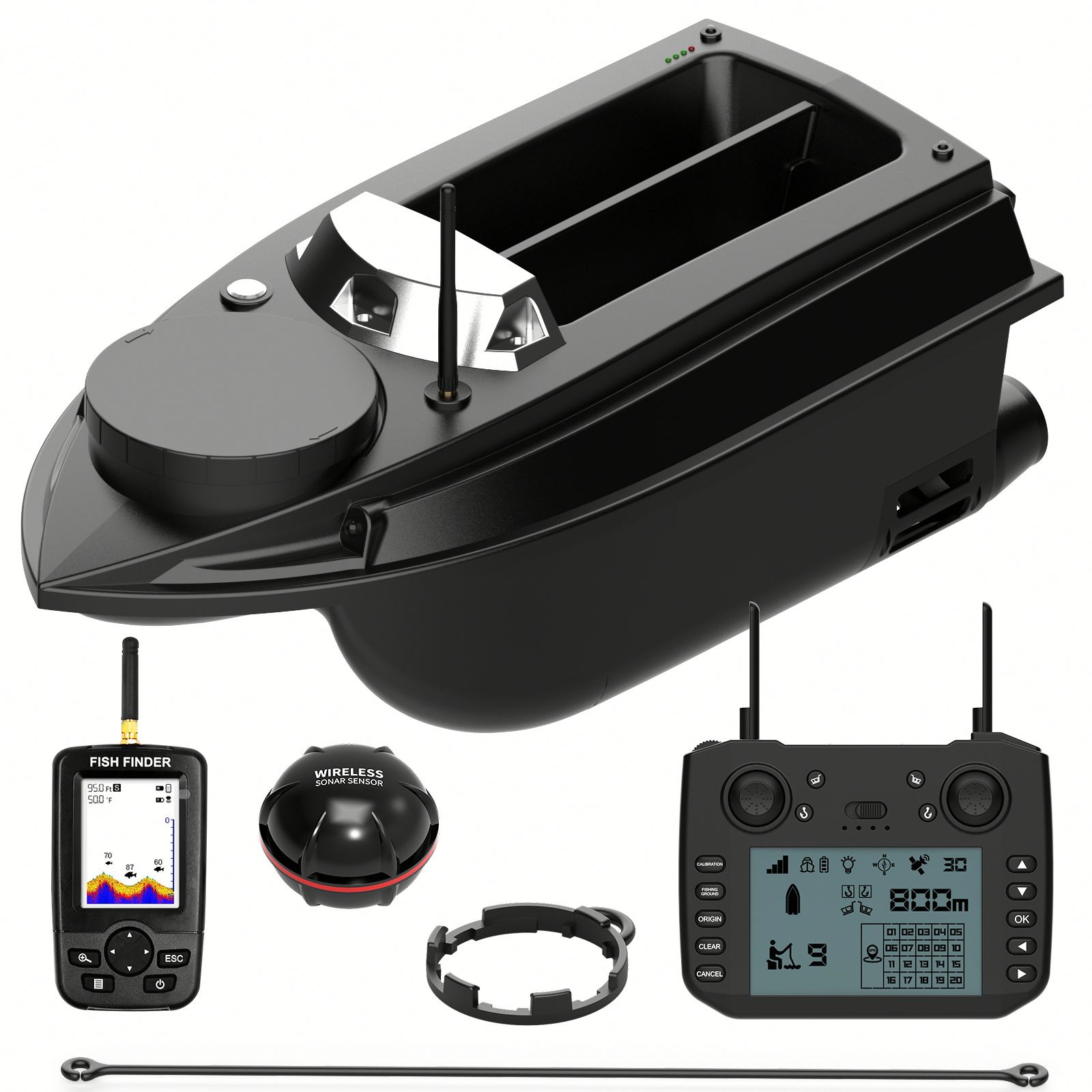 2024 Flytec New V030 RC Fishin – Fishing Boat Gps Bewertung und Preis