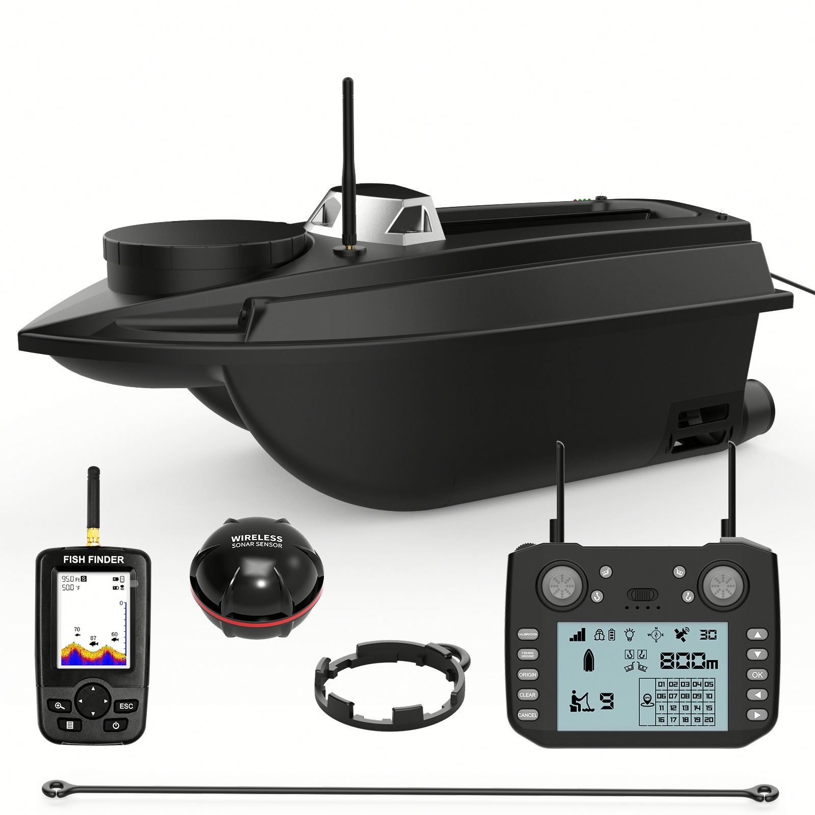 2024 Flytec New V030 RC Fishin – Fishing Boat Gps Bewertung und Preis