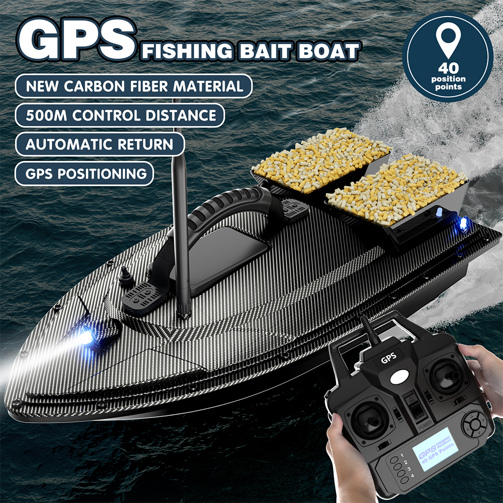 V070 12000mAh/5200mAh RC Bait  – Fishing Boat Gps Bewertung und Preis