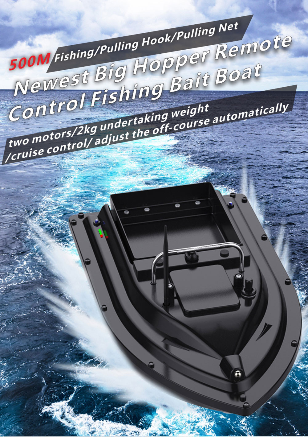 Bait Boat With GPS Positioning – Fishing Boat Gps Bewertung und Preis