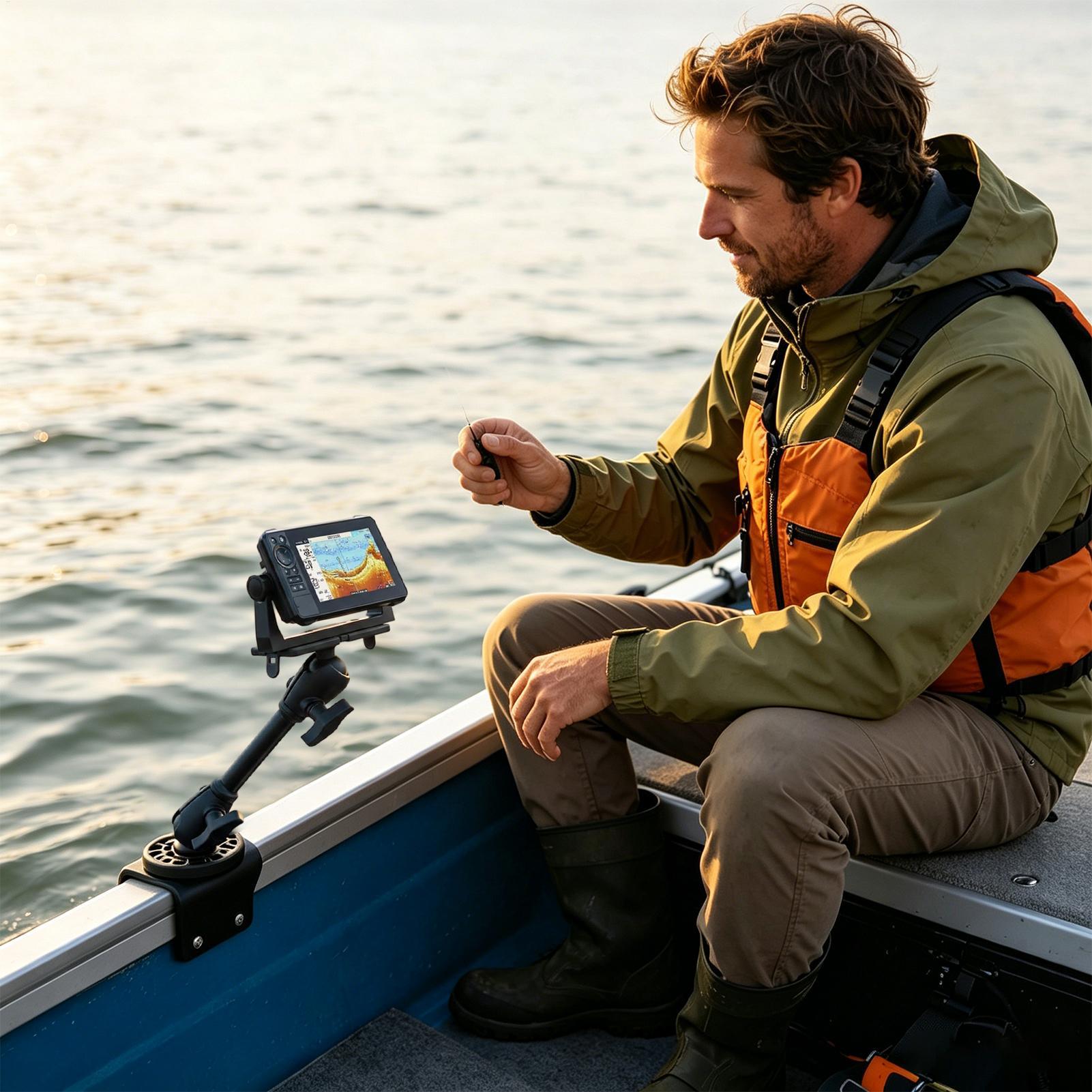 Fish Finder Transducer Mount 3 – Fishing Boat Depth Finder Bewertung und Preis