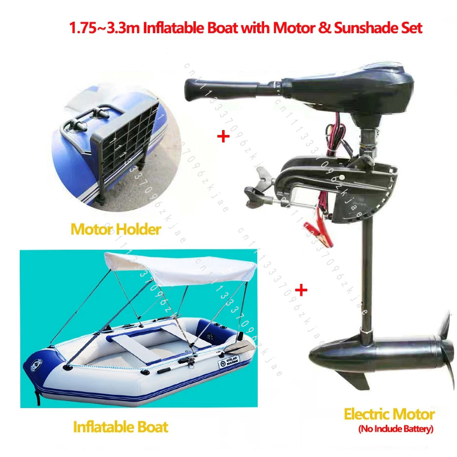 1.75~3.3m Inflatable Boat with – Fishing Boat Trailer Bewertung und Preis