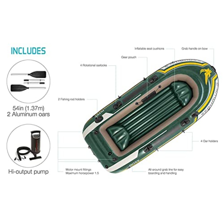 Inflatable Fishing Boat with O – Fishing Boat Oar Bewertung und Preis